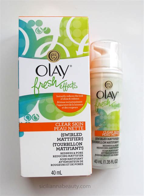 Review Olay Fresh Effects Clear Skin Swirled Mattifierlashes