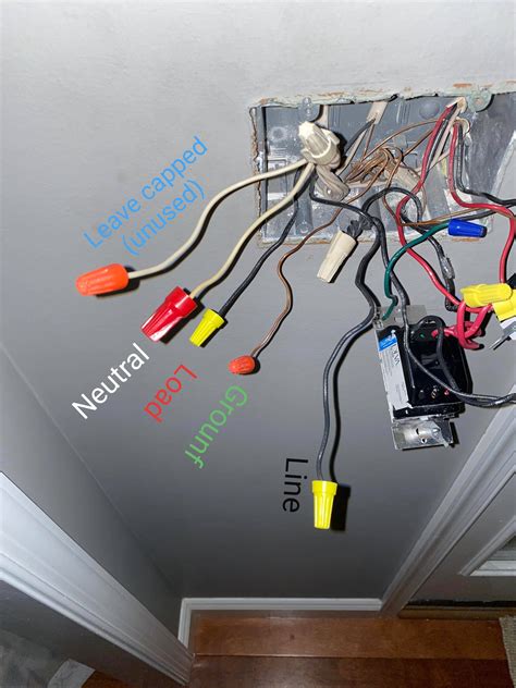 Help Wiring Lutron Caseta Switch 4 Wires To 3 Relectricians