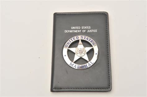 18dc 55 Us Marshal Badge