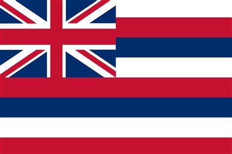 2x3 Nylon Flag Of State Of Hawaii