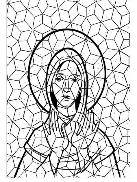 Coloring pages for kids elephants coloring pages. Mosaic coloring pages for adults. Free Printable Mosaic ...