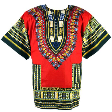 Blue African Dashiki Shirt For Men And Dashiki Womens Dashiki Shirt