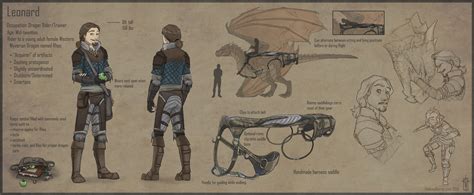 Rayeir reference sheet by skysealer on deviantart. Leonard- A Dragon Rider's Reference Sheet — Weasyl