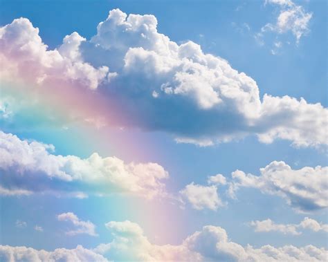 Wallpapers Rainbows Clouds Sky Rainbow Nature Free Hd 2560x2048