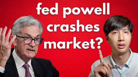 Fed Powell Crashes Stock Market Full Speech Explained Youtube