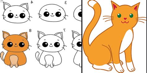 Como Desenhar Um Gato Passo A Passo