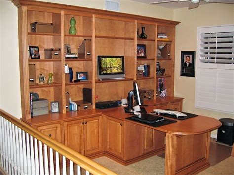Rated 4.5 out of 5 stars. bookcase with double sided desk | Custom Two-Sided Island ...