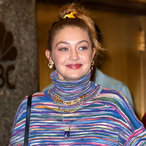 Pregnant Gigi Hadid Reveals The First Glimpse Of Her Baby Bump