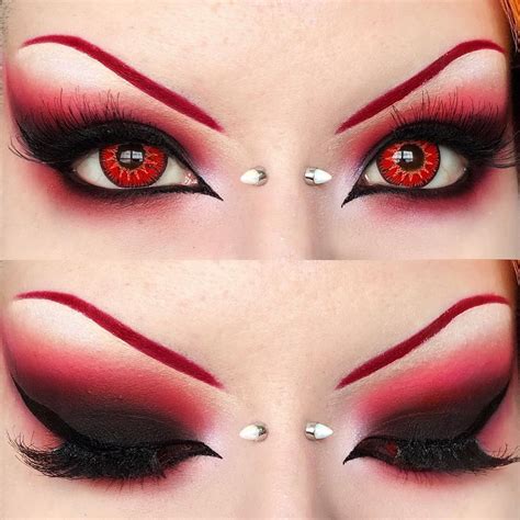 Order Mystery Red Colored Contact Lenses Online Vampire Makeup