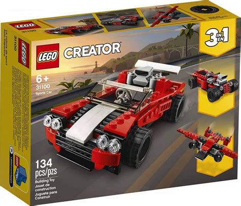 Buy Lego Creator 3in1 Sports Car Toy 31100 Building Kit 134 Pieces