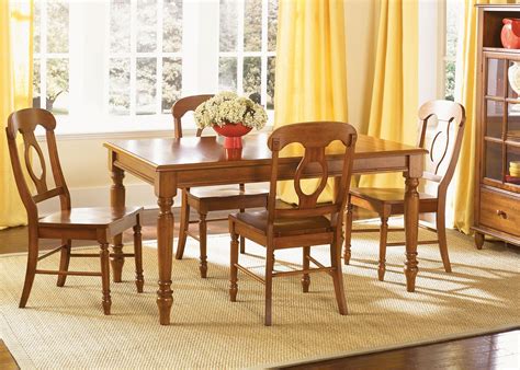 Low Country Rectangular Dining Set W Napoleon Chairs Bronze Liberty
