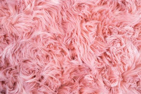 Pink Sheepskin Pink Fur Texture Containing Fur Textile And Background