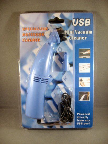 Usb Powered Mini Turbo Vacuum Cleaner With Led Light