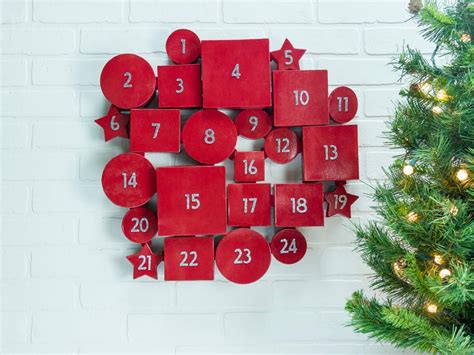 How To Make A Modern Advent Calendar Hgtv