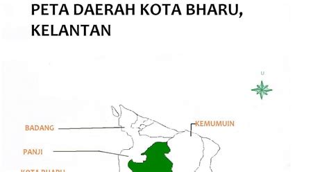 Geografi Duniaku Peta Daerah Kota Bharu