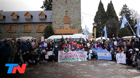 El Turismo En Crisis Masiva Protesta En Bariloche Para Reclamar Una Ley De Emergencia Turística