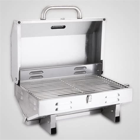 Moreover, stainless steel grills look and feel great. Portable BBQ Gas Stainless Steel Grill Marine Boat Grade ...