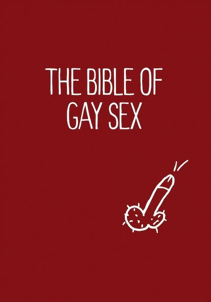 The Bible Of Gay Sex Book By Stephan Niederwieser Paperback