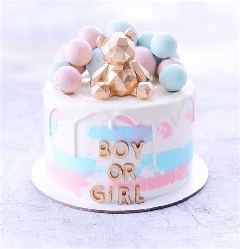 Gender Reveal Cake Decorating Ideas Cake Decorations