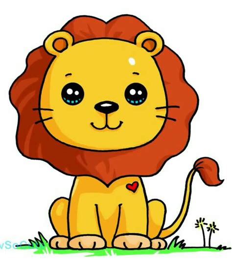It doesn't have to be perfect. Cute Lion Drawing at GetDrawings | Free download
