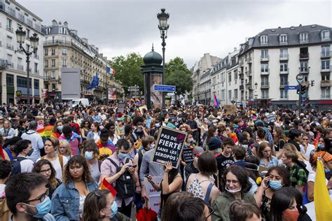 At Pride March In Paris Activists Demand Racial Justice Too