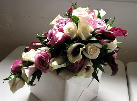 Flowers Roses Registration Typography Bouquet Calla Callas Stand