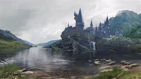 Hogwarts Castle Concept Artwork Hogwarts Legacy Art Gallery