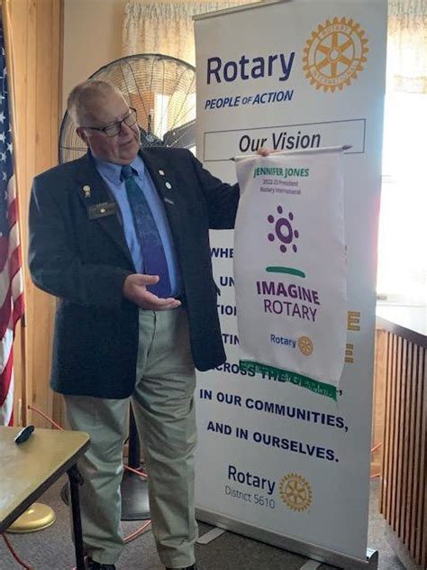 District Governor Visit Rotary Club Of Custer