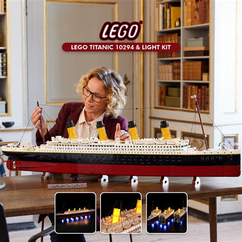 Lego Titanic And Light Kit Paragon Competitions