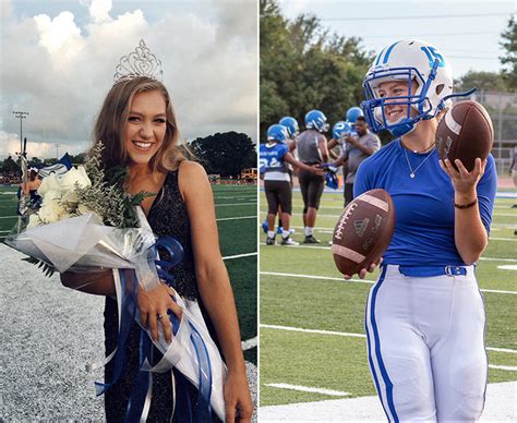 High School Senior Wins Homecoming Queen Then Puts On Helmet And Wins