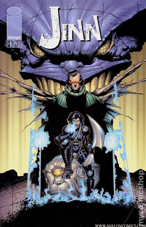 Copyrights and trademarks for the comic, and other promotional materials are held by their respective owners and their use is allowed under the fair use clause of the copyright law. Jinn (2000) comic books