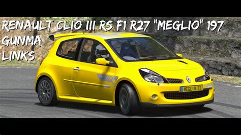 Assetto Corsa Renault Clio Iii Rs F R Meglio Gunma