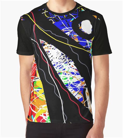 Colorful Abstraction Graphic T Shirt By Valentinahramov Cool T