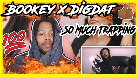 bookey x digdat so much trapping [music video] grm daily reaction youtube