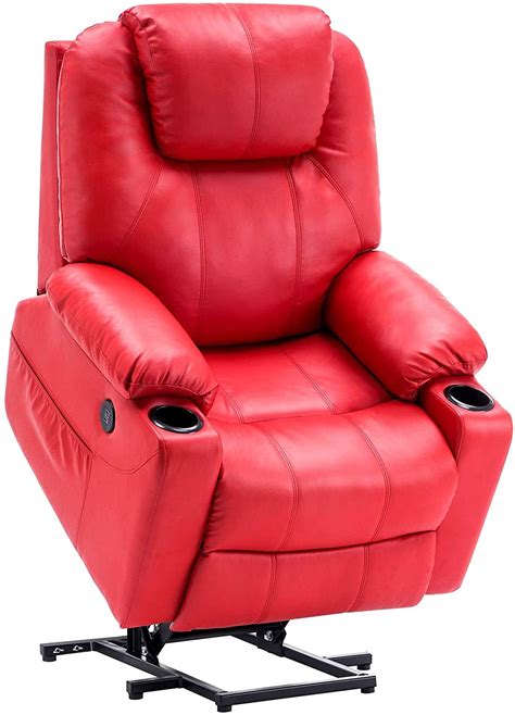 Mcombo Electric Power Lift Recliner Chair Sofa With Massage And Heat