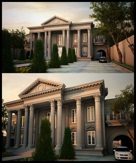 Classic House Design Disain Rumah Klasik Elegant