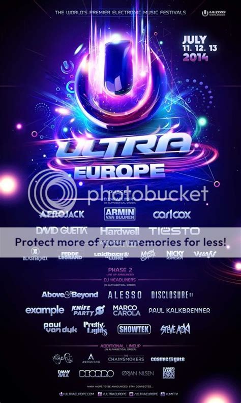 Ultra Europe Announces Phase 2 Of Lineup Edmtunes