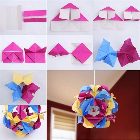 How To Diy Beautiful Origami Paper Lantern