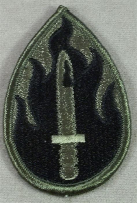 Us Army 63rd Infantry Division Subdued Merrowed Edge Patch Ebay