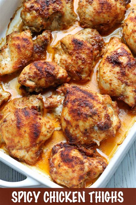 Boneless Chicken Recipes Chicken Boneless Thighs Thigh Skinless Recipe