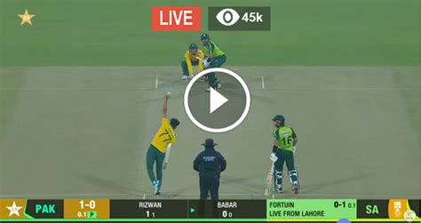 Live Cricket Match Today Pakistan Vs South Africa Live Ptv Sports Ten