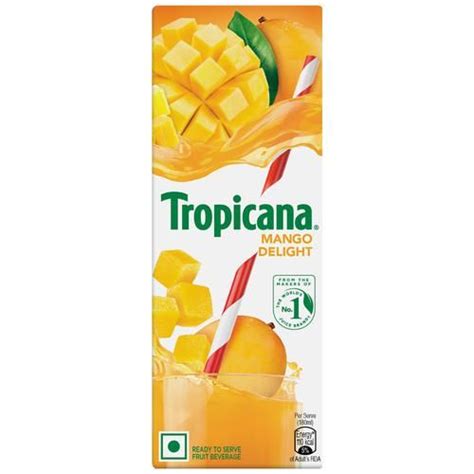 Buy Tropicana Fruit Juice Delight Mango 200 Ml Carton Online At Best