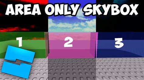 How To Make Area Only Skybox For 1 Player Roblox Studio Tutorial