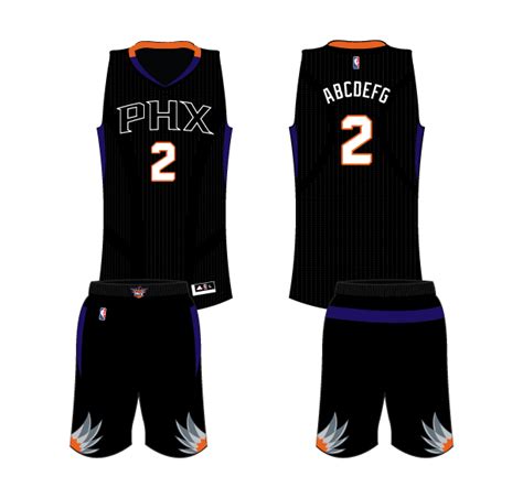 The phoenix suns are an american professional basketball team based in phoenix, arizona. Phoenix Suns Alternate Uniform - National Basketball ...