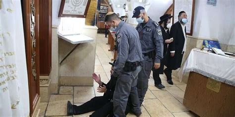 police clash with ultra orthodox protesters in several communities