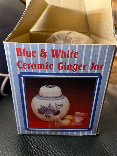 I Would Like An Appraisal For A Blue And Ceramic Ginger Jar Still In