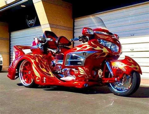 Goldwing Trike Wheel Motorcycle Vespa Scooter Monster Bike Motos Harley Harley Davidson