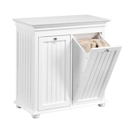 Tall Bathroom Cabinet With Hamper Laundry Hamper Pull Out Bathroom