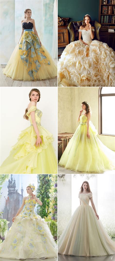 View Belle Disney Princess Wedding Dress 