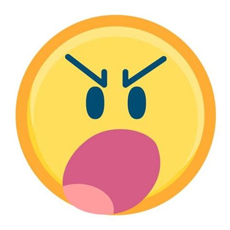 The 25 Best Angry Face Emoji Ideas On Pinterest Angry Emoji Text